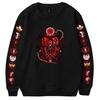 Spring Autumn Round Neck Sweatshirt Hazbin Hotel Anime Printed Hoodie Oversized for Men Unisex Pullover