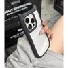Creative Cat Ears IPhone 16 Mobile Phone Case Transparent Suitable for Apple 15 ProMax Anti Fall 14 Protective Case Couple