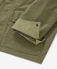COVERNAT Corduroy Collar Contrast Jacket Light Khaki