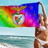 Ποδοσφαιρικός Σύλλογος B-Benfica Πετσέτα Μπάνιου Μικροΐνες Μαλακή Απορροφητική Αεριζόμενη Για Κορίτσια Παιδιά Διακοσμητική Κινούμενα Σχέδια Πετσέτα Παραλίας