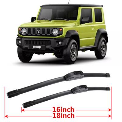Escobillas Limpiaparabrisas Delantero Cuchilla para Suzuki Jimny JB64 JB74    2022 Parabrisas Ventana 18"+16"Accesorios