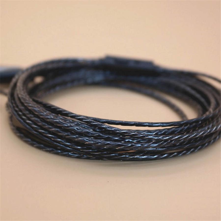 Earphone Cable Headphone Audio Cables for iphone with 3.5mm Jack DIY with Microphone Repair Replacement Headphone Earphone Cable