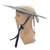 Cultural Theme Black Hat with Ancient Design in Polyester Fabric Hollow Woven Hat for Costume Event and Daily Fashion