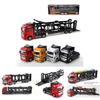 Premium 148 Truck Tractor Trailer Alloy Diecast Model For Kids And Collectors