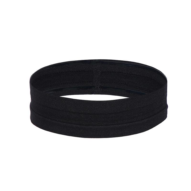Unisex Non Slip Sweat Absorbent Sports Headband For Outdoor Running Yoga Tennis