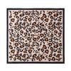 Leopard Print Cotton Silk Blend Scarf Women Autumn Vintage Head Scarves Square Scarves 65*65Cm