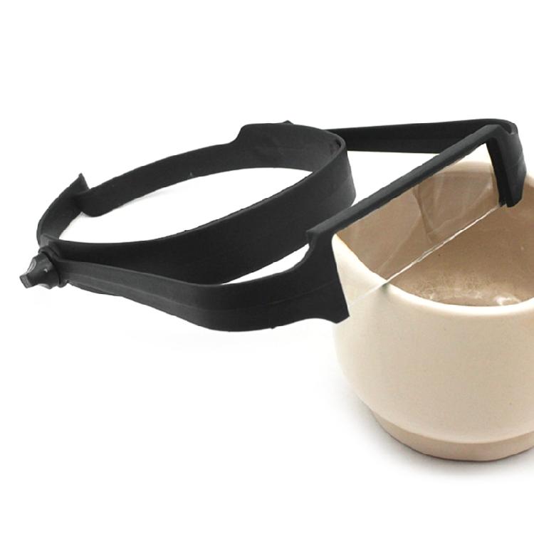 1,6X 2X 2,5X 3,5X Pannband Förstoringsglas för Sömnad Hantverk Smycken Lupp