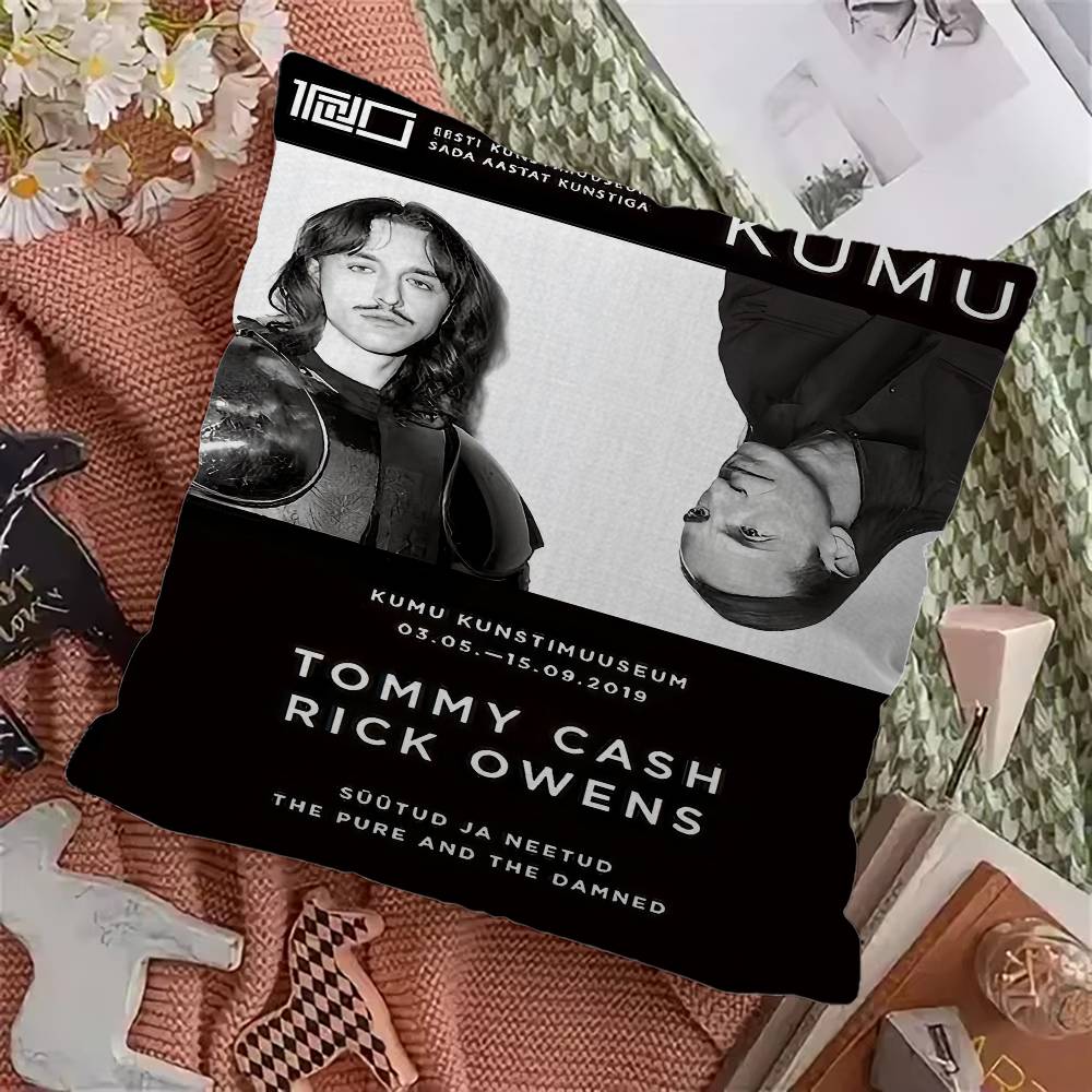 

T-Tommy C-Cash Cushion Cover Decorative Pillow Sofa Home Decor case pillow cases 12x12Inch