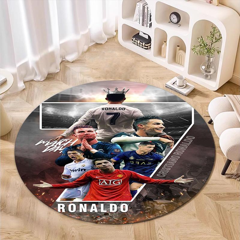 Ronaldo Legacy Iconic Moments Carpet Living Room And Bedroom Mats Home Decor Bathroom Mat Office Chair Cushion Dormitory Decoration