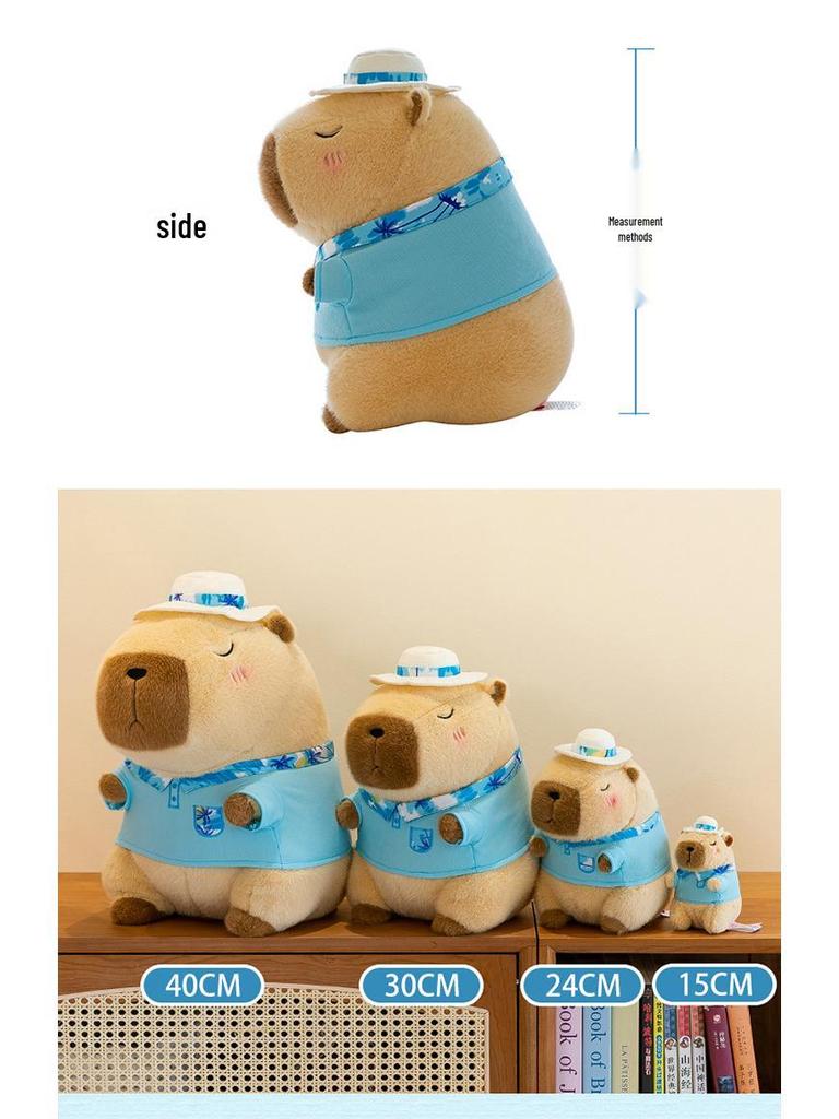 Adorable Capybara & Bear Plush Toy - Perfect Birthday Gift