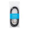 Rise Japan Guitar Cable, 2m Length, Male-to-Male, Straight, L-shaped Plug, High Durability, Break-Resistant, Instrument Cable, Bass, Amplifier,