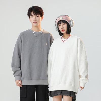 FENGXUN Unisex Oversized Rundhals-Sweatshirt FXJS3553
