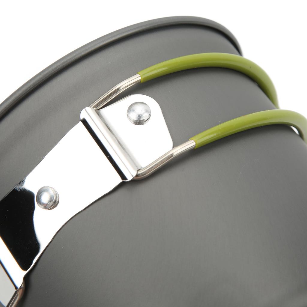 Camping Cookware Kit Portable Camp Kitchen Cooking Utensil Set Outdoor Cooking Grilling Utensil Organizer Travel Set