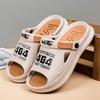 Fashion Men's Summer EVA Slip-On Slippers With Open Back And Two-Way Wear Resistant Anti-Slip Beach Shoes For Work And Outdoor Use