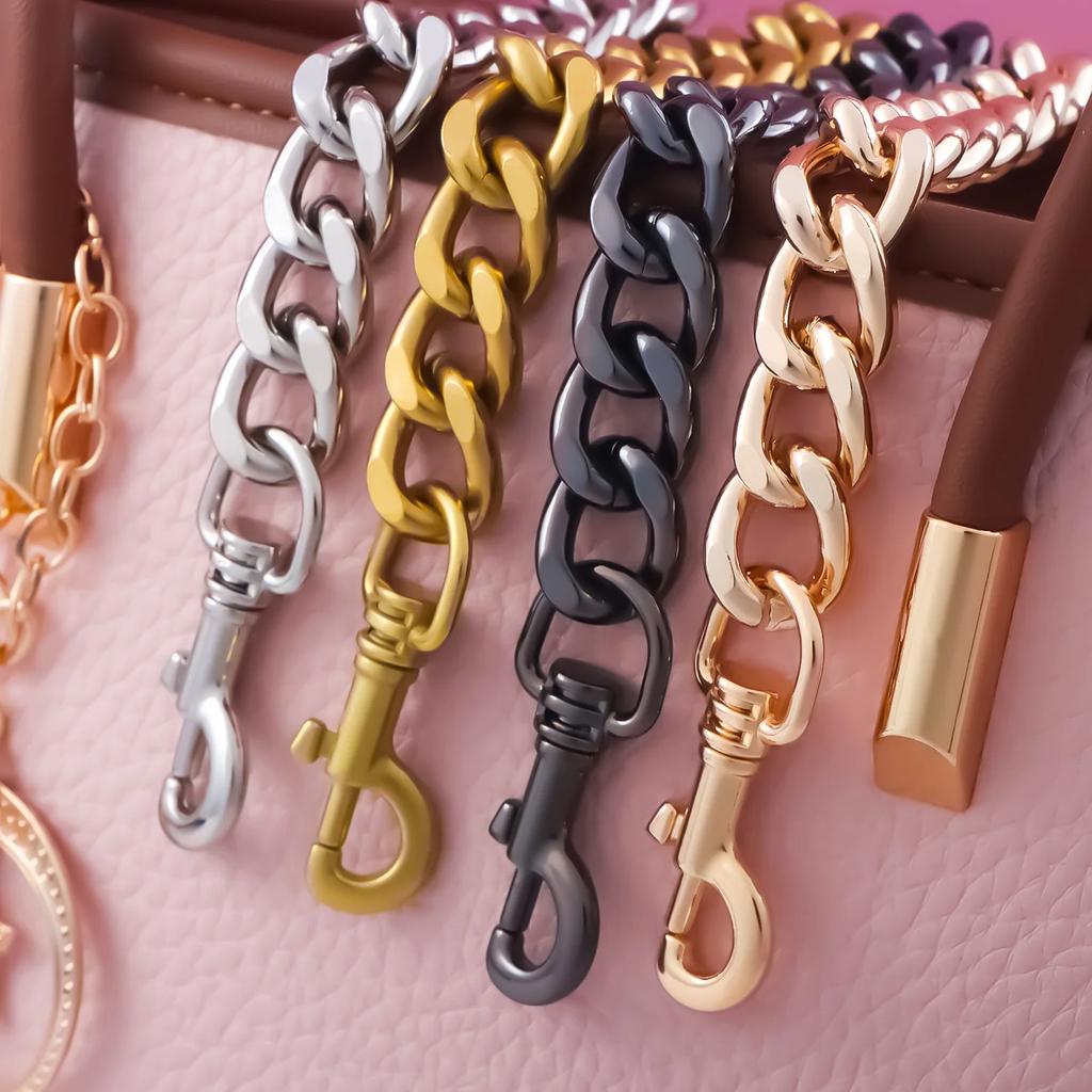 Aluminum Purse Strap Chain Bag Chains Straps Replacement Handbag Accessories Decoration