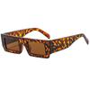 Small Rectangle Sunglasses Men Women Candy Colorful Green Sun Glasses Vintage Rivets Retro Eyewear