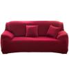 Elastic Sofa Slipcover Pure Color Universal Fit Full Wrap Couch Cover for Single Double 3 4 Seater Sofa