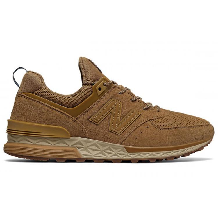 New New Balance 574 Luxe Tan Gum MS574CB