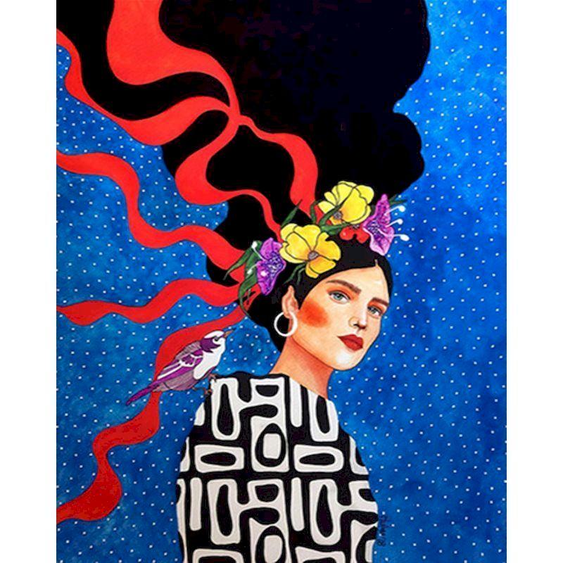 GATYZTORY 60X75cm Painting By Numbers Girl DIY Picture Paint By Number Figure Drawing On Canvas HandPainted Art Home Decor