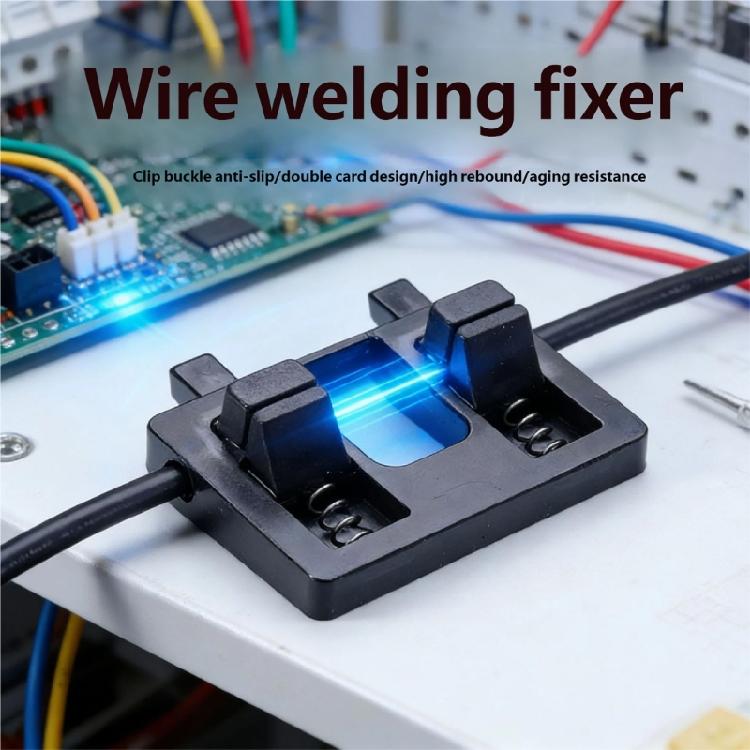 Miniature Welding Assistant Tool With Secure Spring Lock And Hollow Design For Safe Usage Welding Wire Fixture Tool