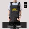 Custom Logo Waterproof Canvas Apron for Kitchen, Coffee, Pet, and Barber Shops