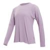 Women's Quick-Dry Long Sleeve Yoga Top - Breathable, Casual, Loose Fit for Running and Fitness