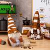 1/2 Pcs Coffee Gnome Coffee Bar Decoration, Handmade Swedish Gift Farmhouse Plush With Coffee Bag Christmas Kitchen Decoration