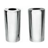 2Pcs Motorcycle Fork Slider Cover Trim For Harley Davidson FLHRS Road King Custom 2004-2007 Motorbike Chrome Parts