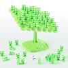 1 Set Frog Balance Tree Game 2 Player Competitive Concentration Training Panda Astronaut Balance Toy Interactive Educational Board Game