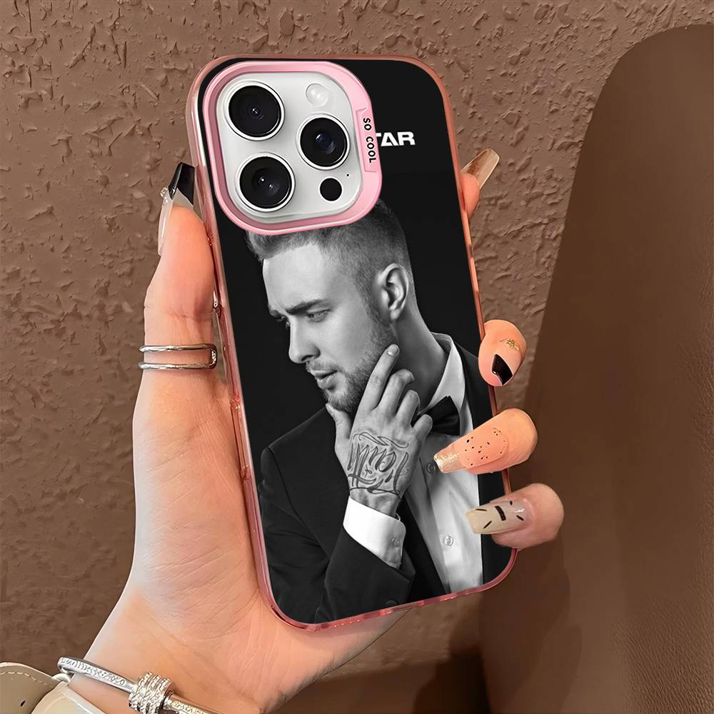 

Чехол для телефона с изображением рэпера Егора Крида для IPhone 17 16 15 14 11 12 13 Pro Max Plus Pro Цветной Серебристый Чехол iPhone 16pro max