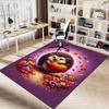 1PC Hedgehog, Pumpkin Extra Large Non Slip Floor carpet, Office, family, bedroom, Studio Large Area Rug Indoor Rugs, Vibrant Colors