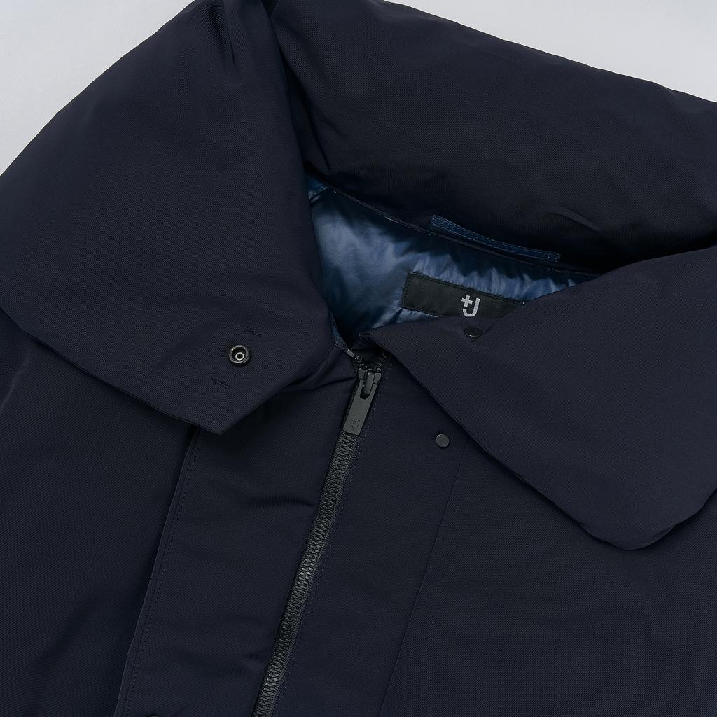 UNIQLO Jil Sander Collaboration SS25 Plush Comfortable Stand Collar Zipper Down Jacket Women outerwear 478262-69