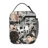 Yaoi Anime Joo Jaekyung Insulated Lunch Bags Portable Meal Container Thermal Bag Tote Lunch Box School Travel Bento Pouch