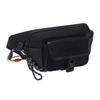LiNing Zipper Closure External Pocket Text Print Woven Rope Detail Functional Attributes Trendy Music Festival Unisex Chest Bag Black ABDS150-2