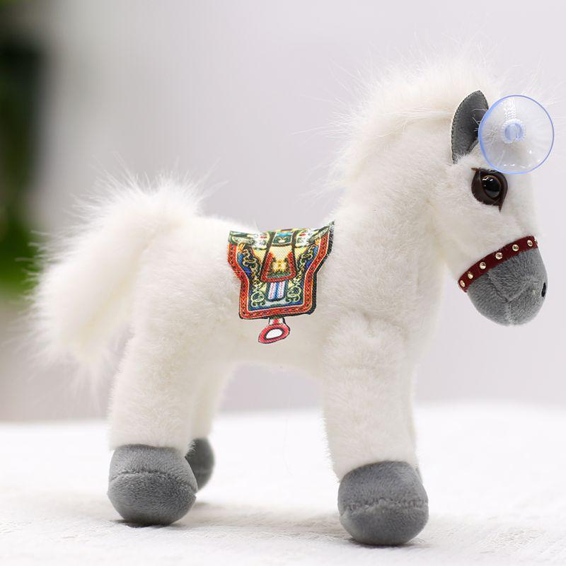 Simulation Doll Children's Plush Toy Birthday Gift Cartoon Animal Pony Ornament Rag Doll