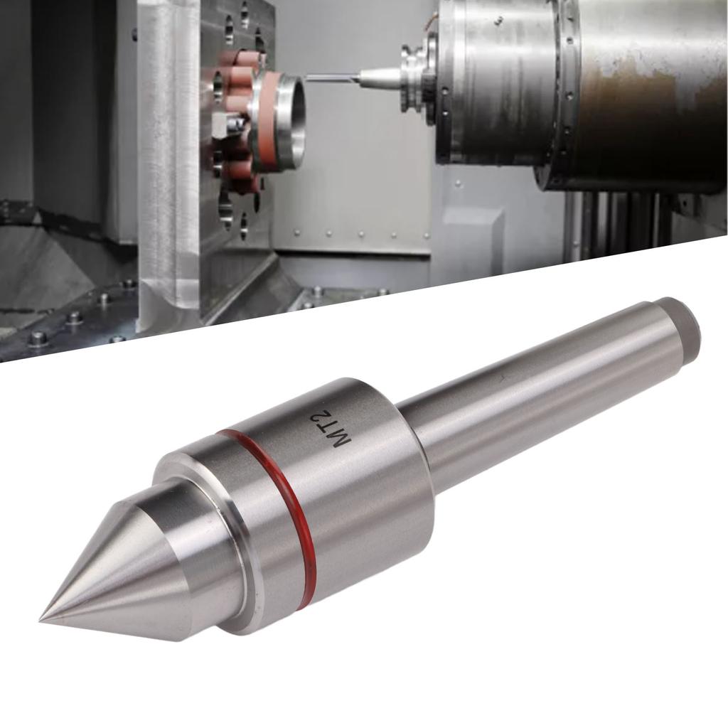 MT2 60 Degrees High Carbon Steel Turning Tip, Bearing, Accuracy 0.0002, Total Length 140mm for CNC Lathe
