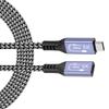 USB C Extension Cable USB C 4 Data Cable 40Gbps Data Speed with PD240W Charging for Enhances Device Connectivity