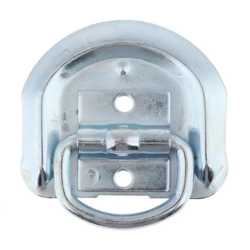 Heavy Duty D Ring Tie Down Anchor Metal Lashing Ring Flatbed Strap Cargo Accessory for Utility Trailer