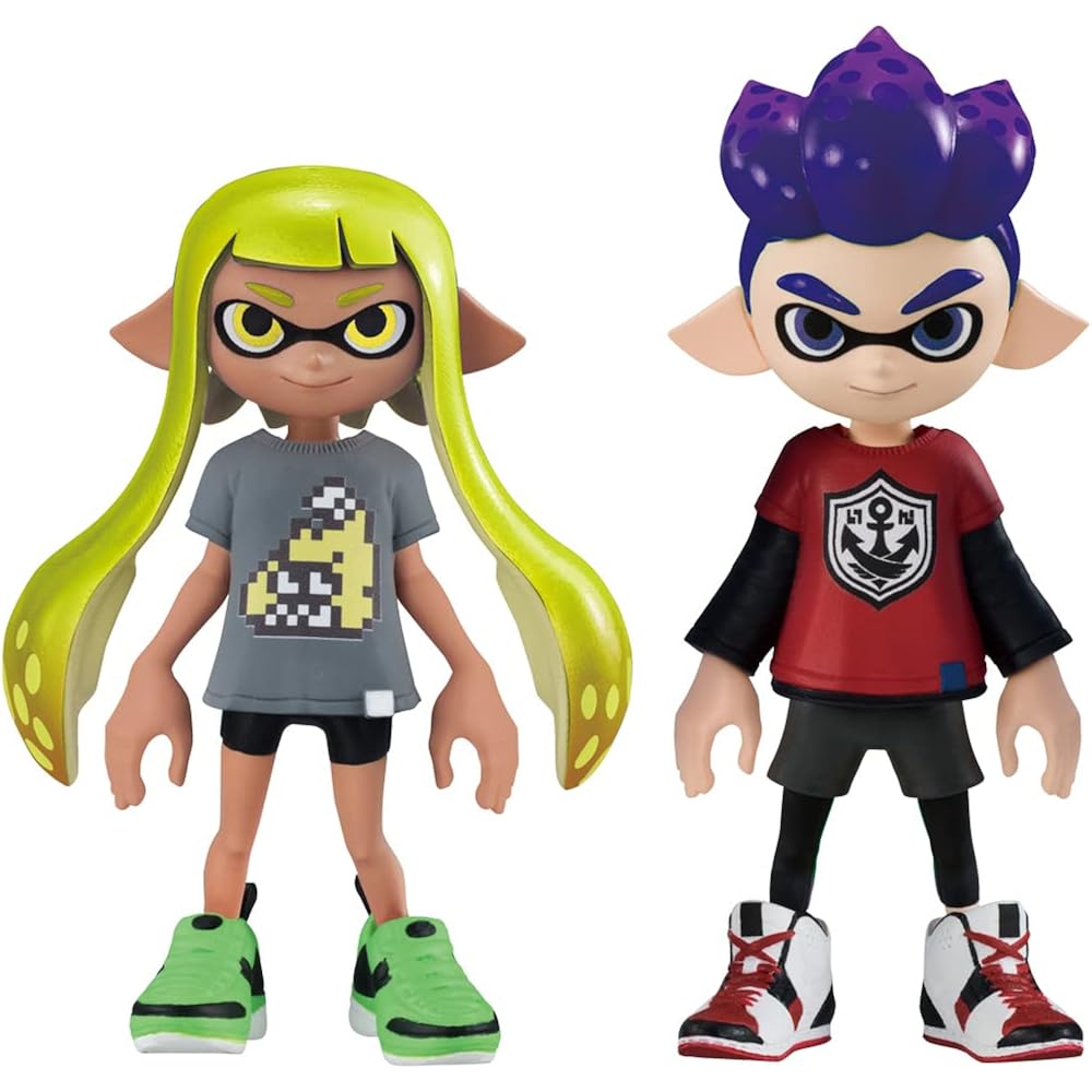 Bandai (BANDAI) Splatoon 2 Theme Gear Collection Reprint Edition 8 Pack Box (Food Toy)