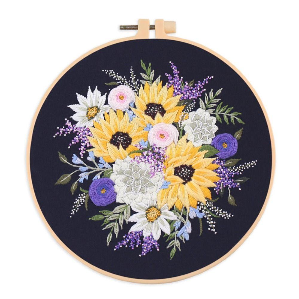 Handmade DIY Embroidery Kits 3D Embroidery DIY Materials Embroidery Stitching Kits  Sewing Craft