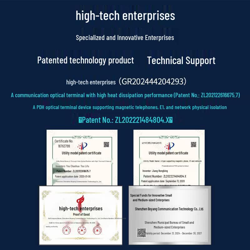 Boyang Integrated Service Optical Transceiver