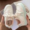 Breathable Thick-soled Pink Little White Shoes Women's Autumn New Niche Design Casual Student Sports Board Shoes