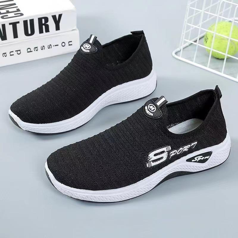 New old ******* s**t-soled walking shoes ****** and summer new casual sports shoes one-pedal mother shoes