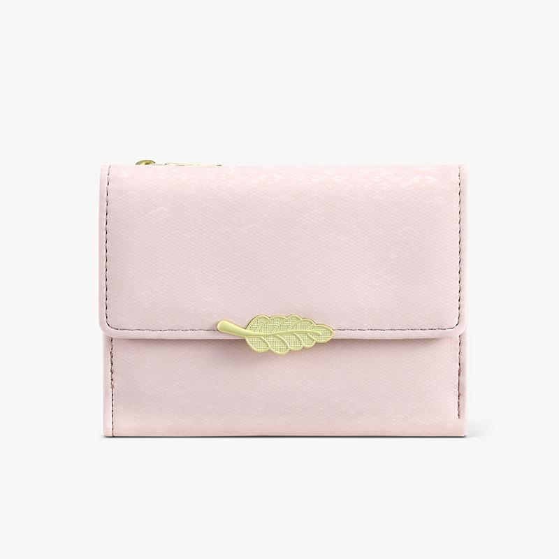 New card bag, change bag pu matte wallet, women's high-end zipper, multi-functional wallet wind