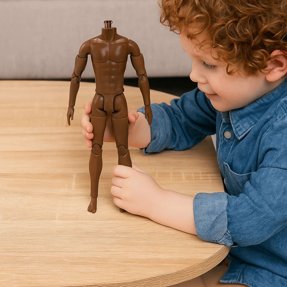 26cm Height Male Model Strong Man Action Figure Body Doll's Accessories 1/6 Action Figure DIY Toy
