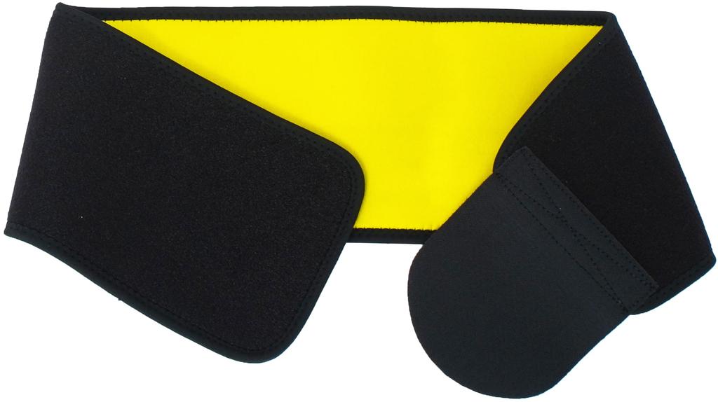 Gyugyumaki Saunagürtel Taille (Schwarz, 56-75cm)