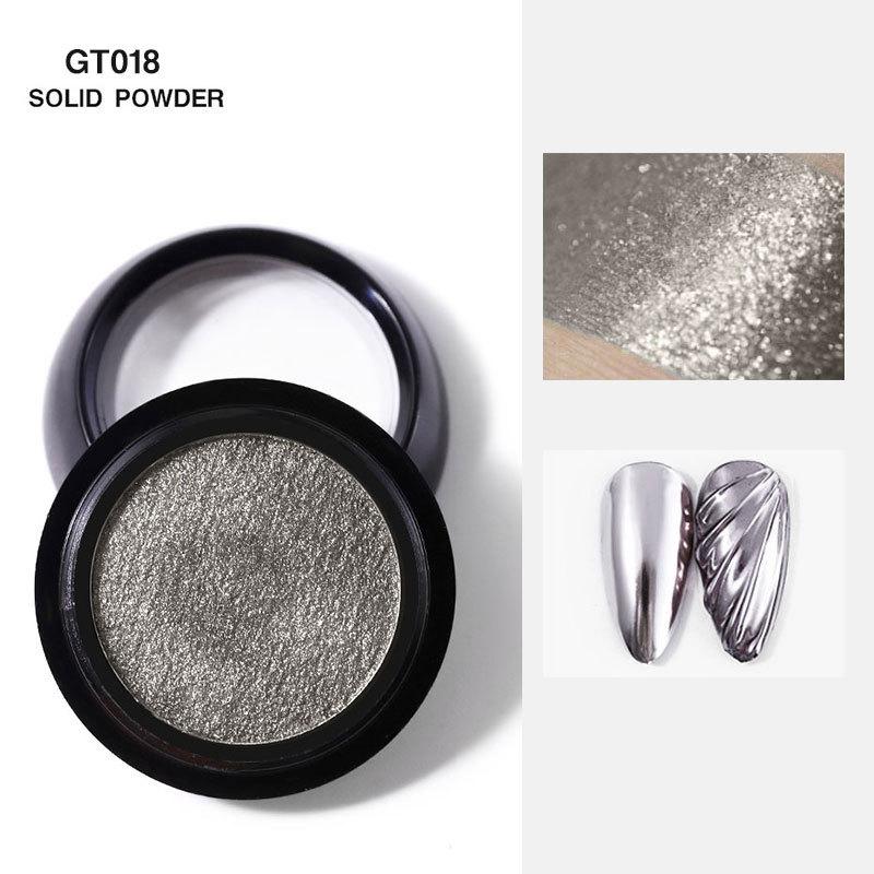 Nail Art Bubble Powder Decoration Glitter 3D Mirror Effect Pigment 0.5g Shimmer Nail Polish for Nails Beauty Tools