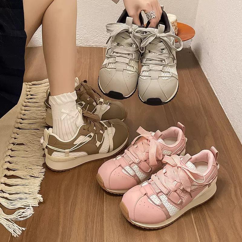 Forrest Gump shoes women's 2025 new autumn lightweight non-slip sports shoes casual soft sole versatile running dad shoes ugly cute