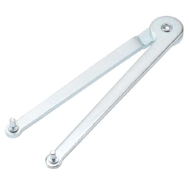 Professioneller Winkelschleifer Stift-Schlüssel Verstellbar 4mm Rundmutter Werkzeug Stahl 150mm Länge Stiftzange