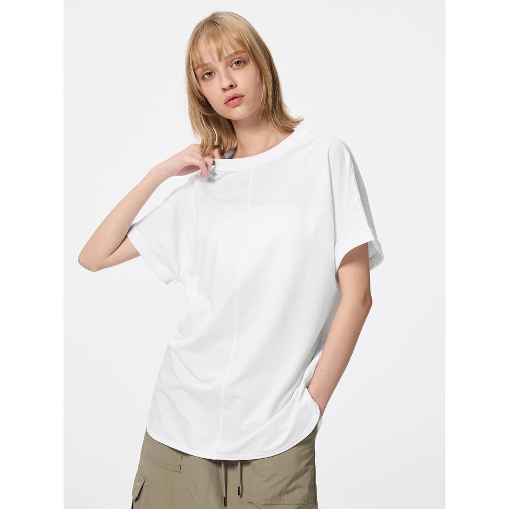

GU by Uniqlo Крупногабаритные T R 01 OFF WHITE/XS